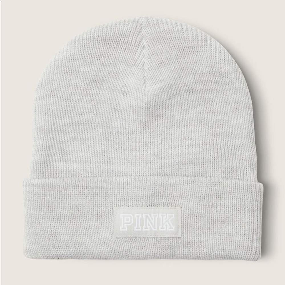 Pink Rib Beanie - Picture 2 of 6